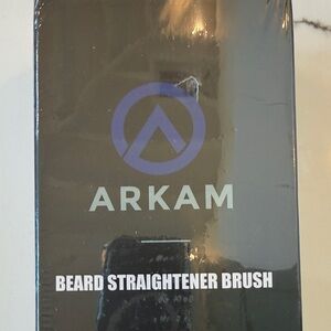 Black Beard Straightener Brush